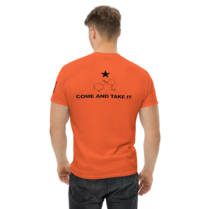 COME AND TAKE IT - UNISEX TEE - NICOTINE