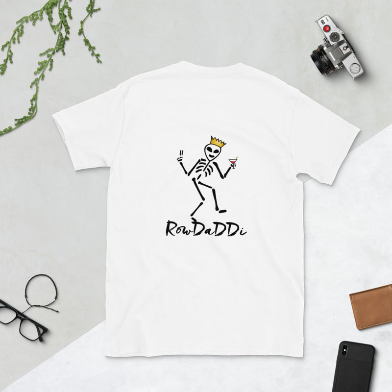 RowDaDDi Unisex White T-Shirt